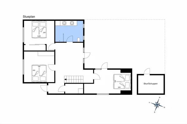 Ferienhaus AE332 in Kirkevejen 45, Ommel | Bild 22 von 23