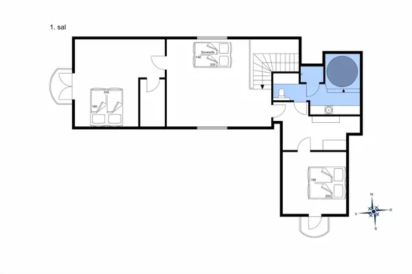 Ferienhaus BL1016 in N. S. Larsensvej 2, Blokhus | Bild 29 von 30
