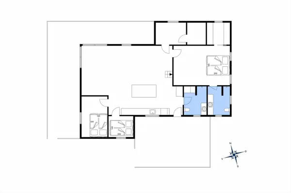 Ferienhaus BL1027 in Anders Højensvej 1, Blokhus | Bild 14 von 14