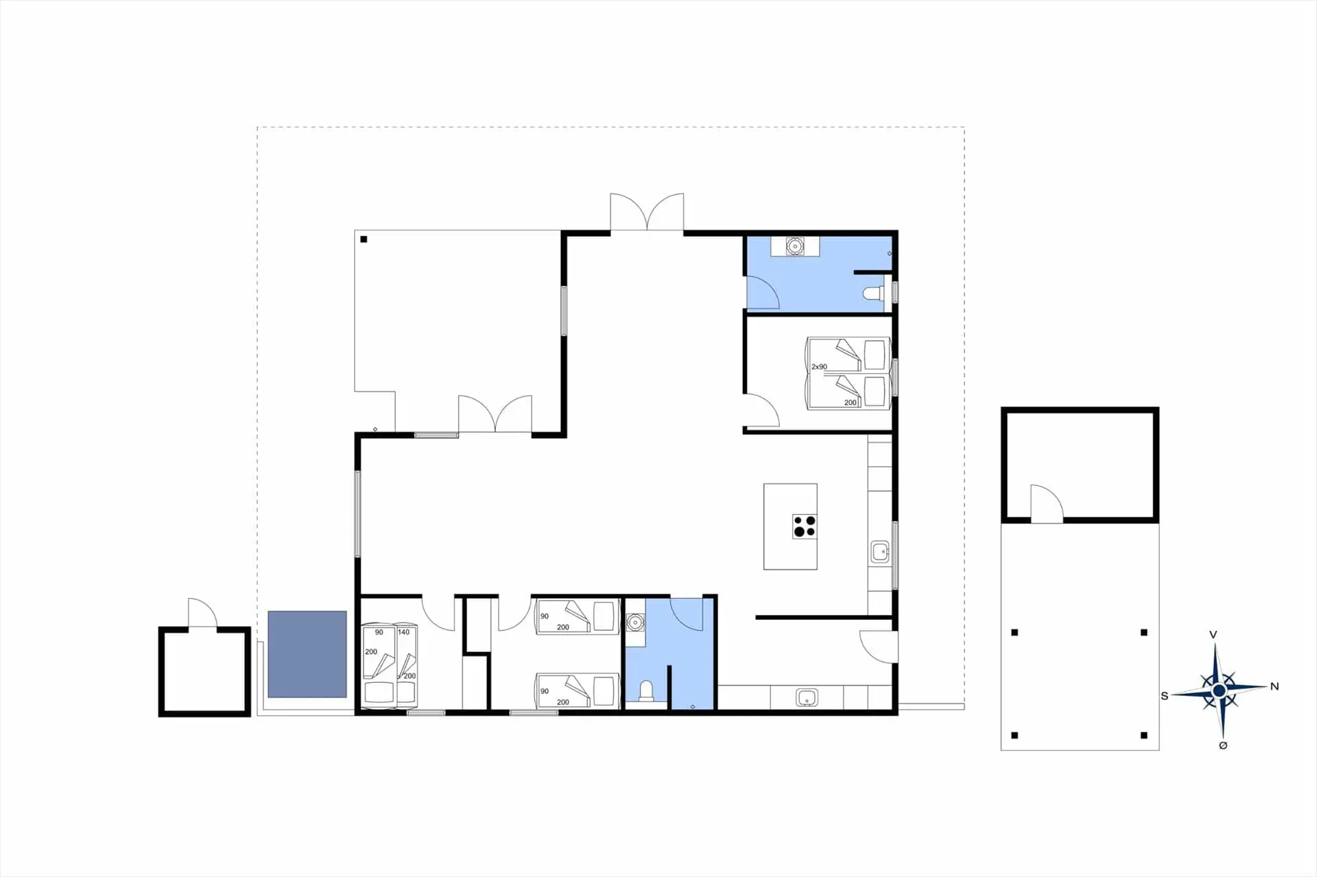 Ferienhaus BL1035 in Vesterhavs Sletten 38, Saltum | Bild 21 von 21
