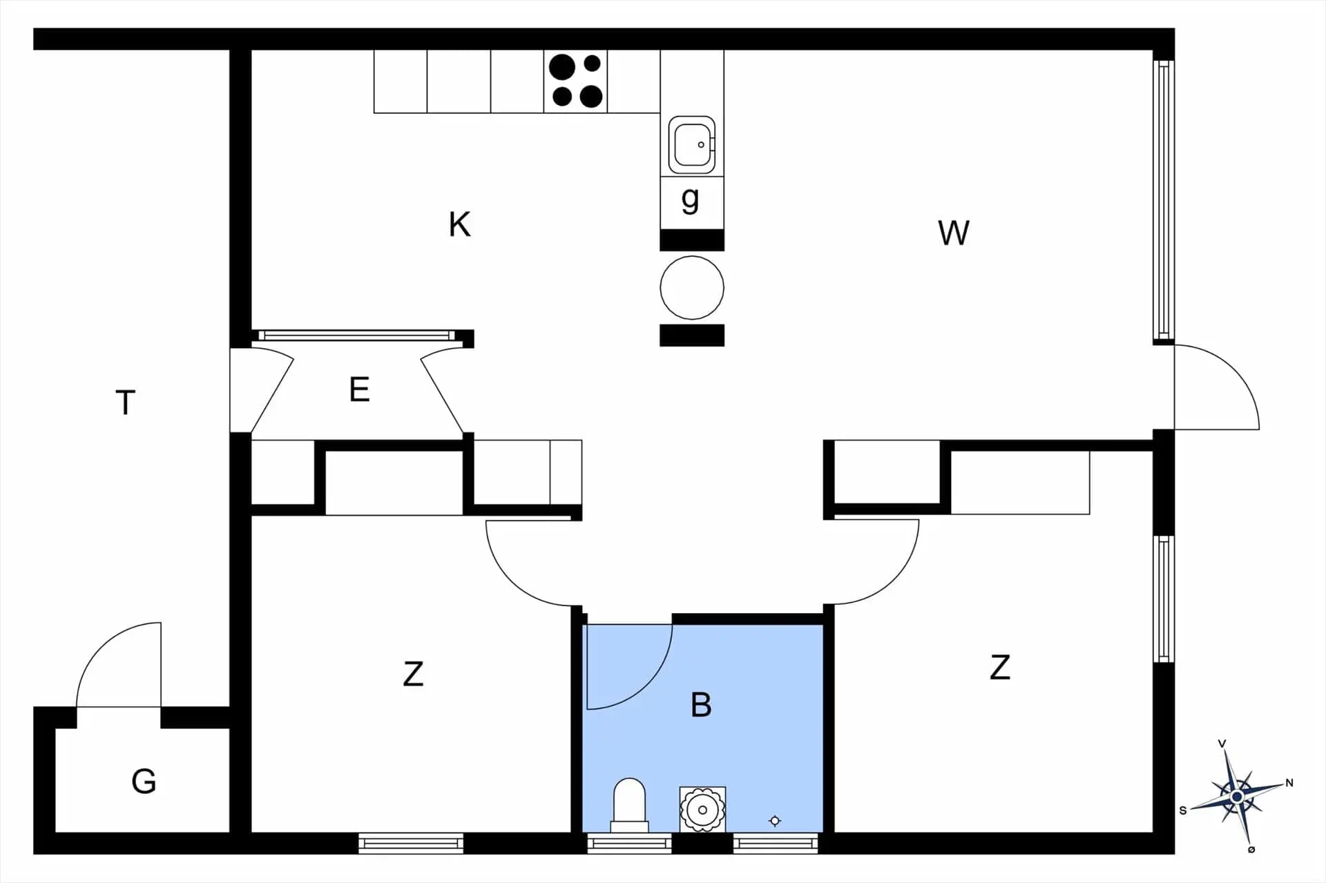 Ferienhaus M24 in Bøtølundvej 24, Marielyst | Bild 11 von 11