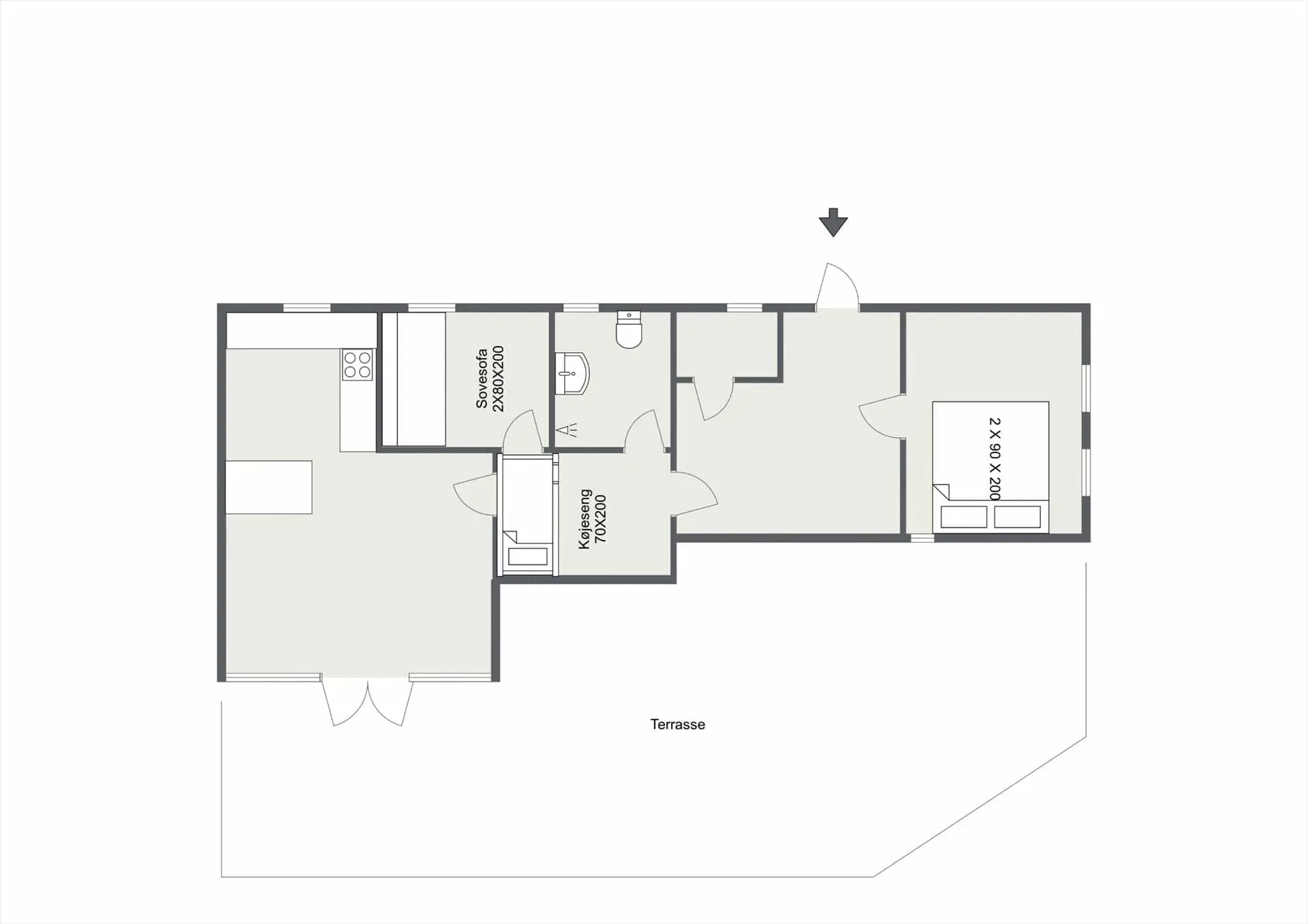 Ferienhaus 10088-1 in Rosenvænget 1, Rørvig | Bild 23 von 23