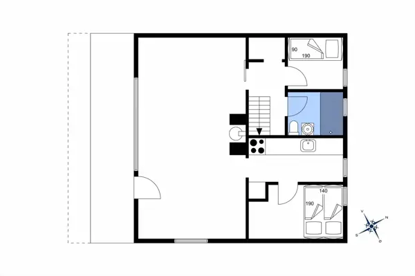 Ferienhaus 529 in Løkkevej 61 A, Bovbjerg | Bild 22 von 23