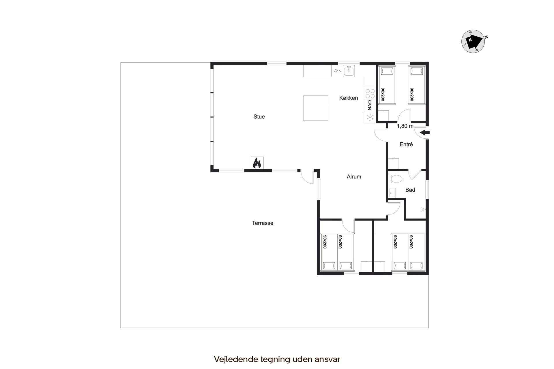Ferienhaus 17001 in Oddervej 15, Skaven Strand | Bild 32 von 32