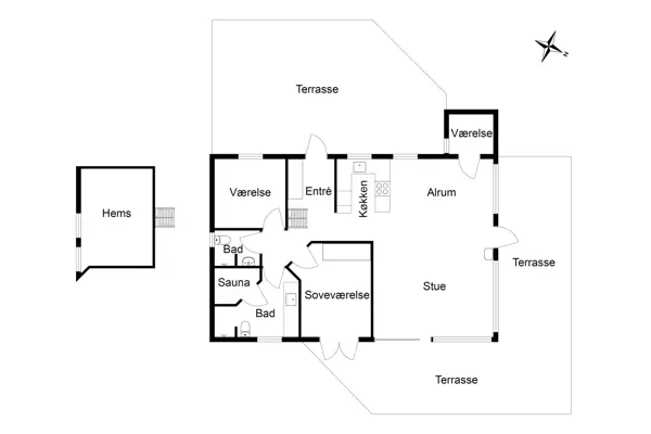 Ferienhaus 098566 in Strandgården 67, Sæby | Bild 34 von 34